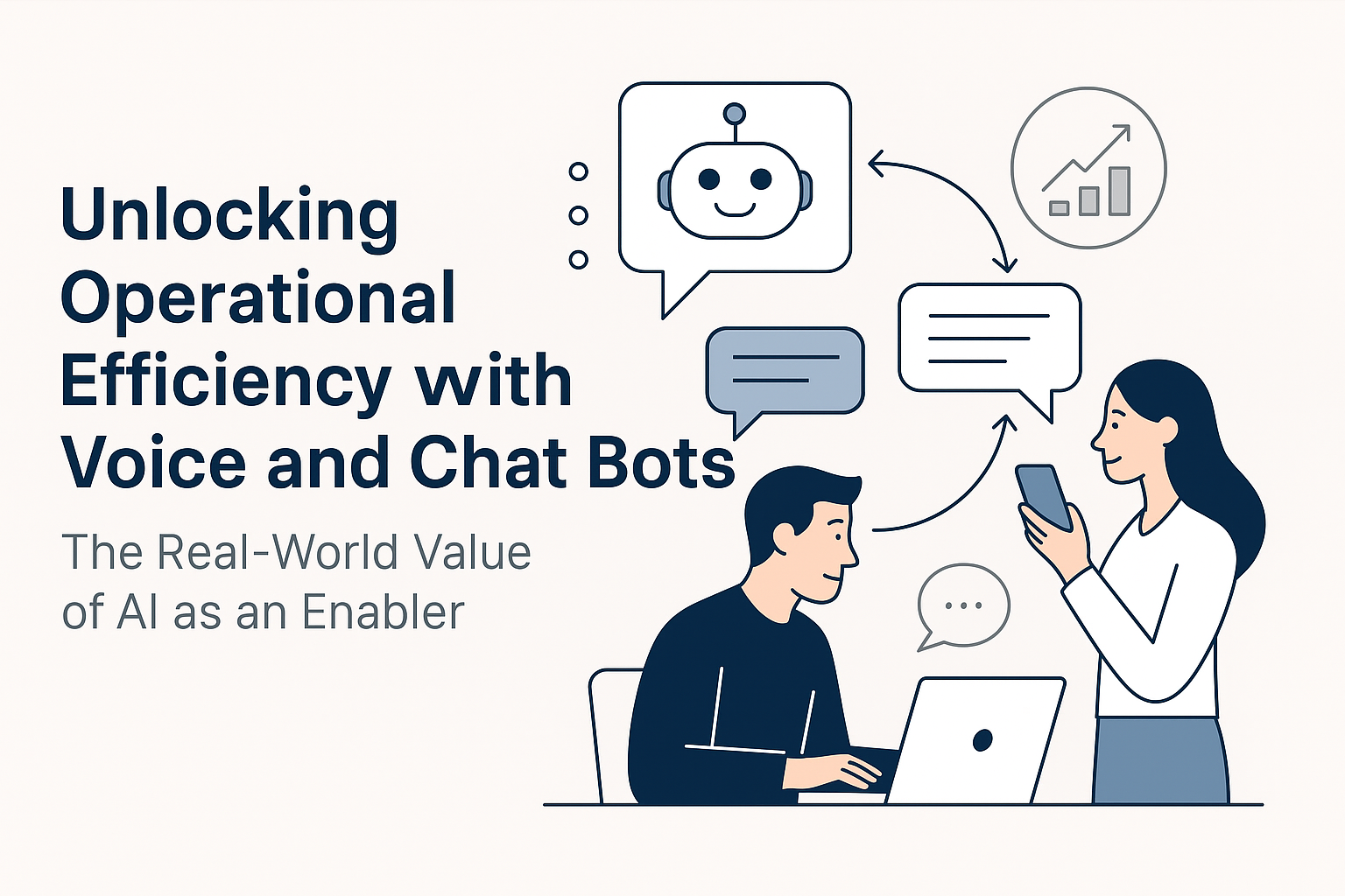 Unlocking Operational Efficiency with Voice and Chat Bots: The Real-World Value of AI as an Enabler