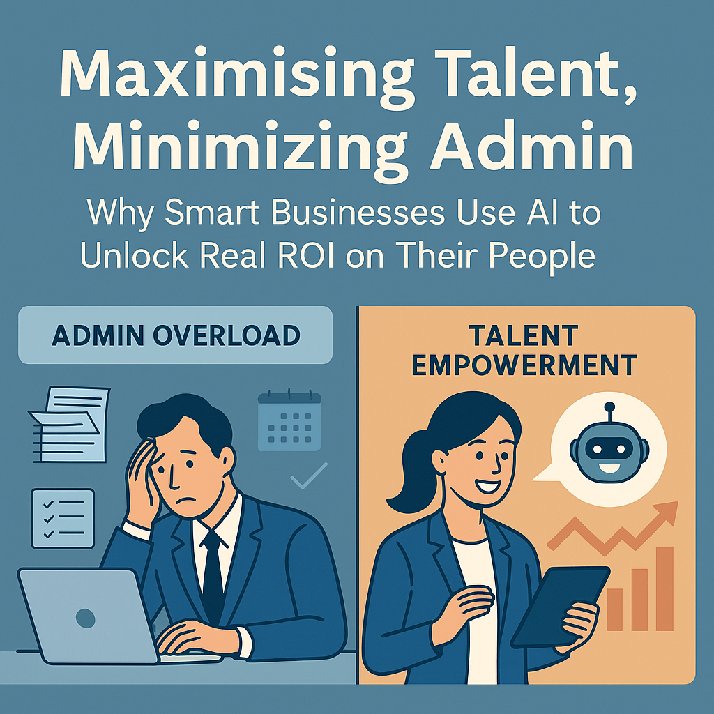 Maximising Talent, Minimising Admin: Why Smart Businesses Use AI to Unlock Real ROI on Their People